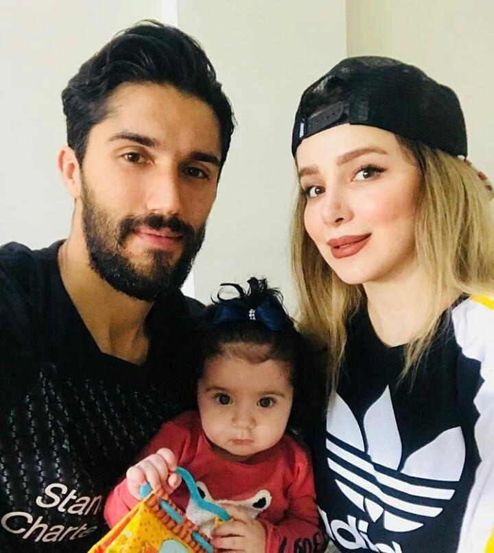 عکس حسین حسینی و همسرش