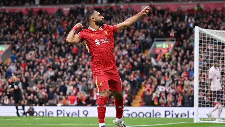 والپیپر محمد صلاح فوتبالی 2025 