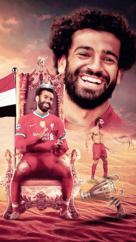 wallpaper for phone Mohamed Salah