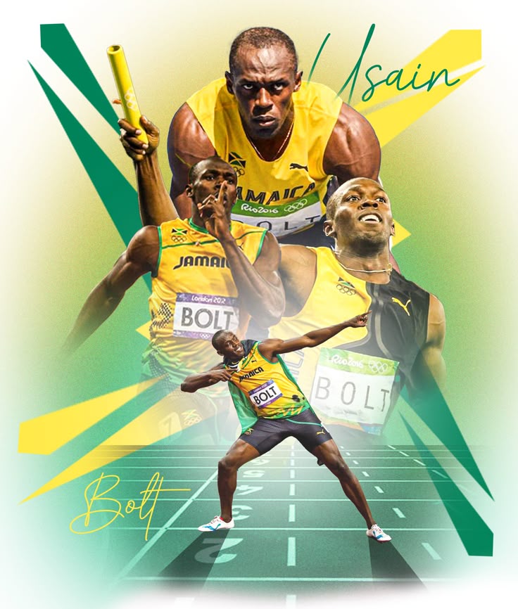 wallpaper for laptop Usain Bolt