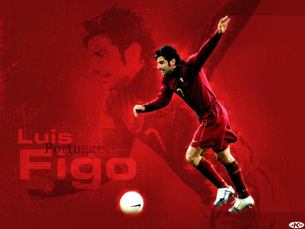 wallpaper 4k Luís Figo