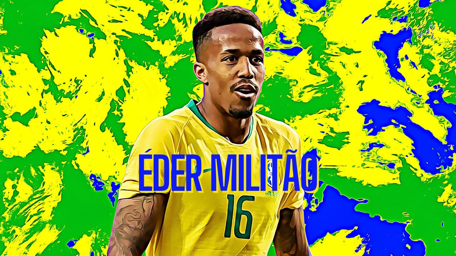 wallpaper Eder Militao 4k