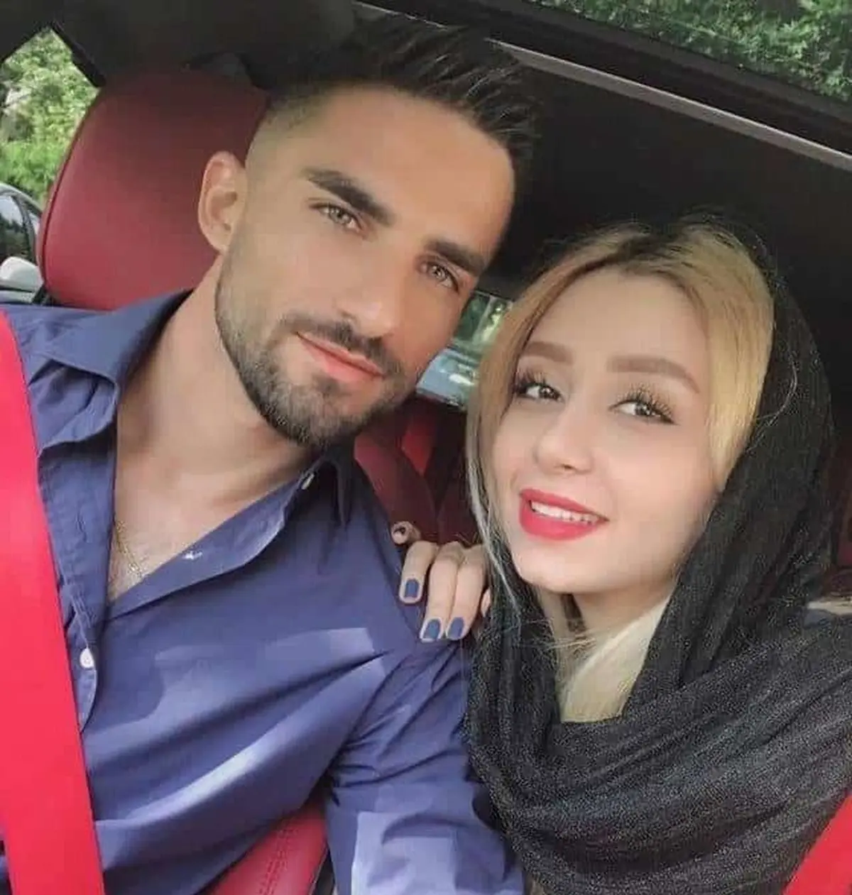میلاد محمدی و همسرش 