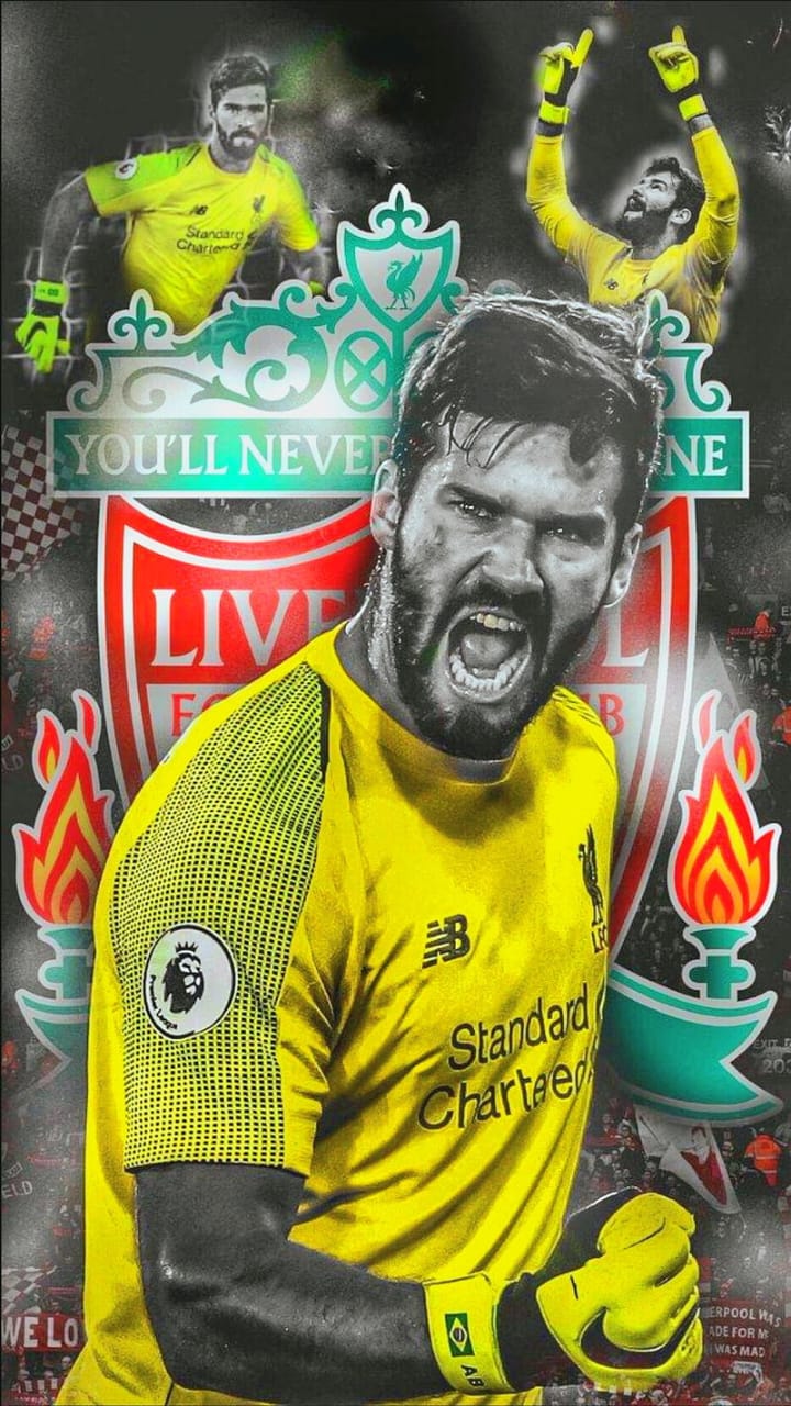wallpaper 4k alisson becker