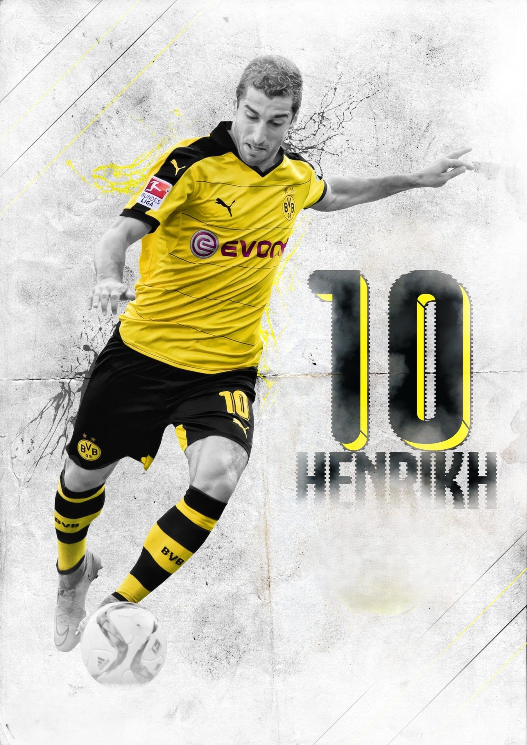 wallpaper 4k Henrikh Mkhitaryan