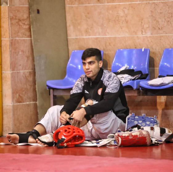 عکس ابوالفضل یعقوبی تکواندو