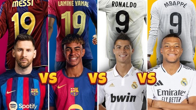 مقایسه بهترین بازیکنان جهان