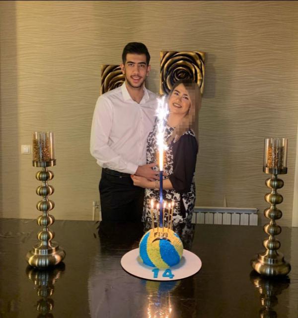 عکس همسر جواد کریمی
