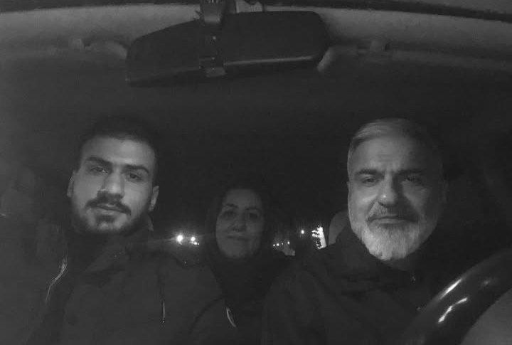 عکس خانوادگی علیرضا عبدالحمیدی