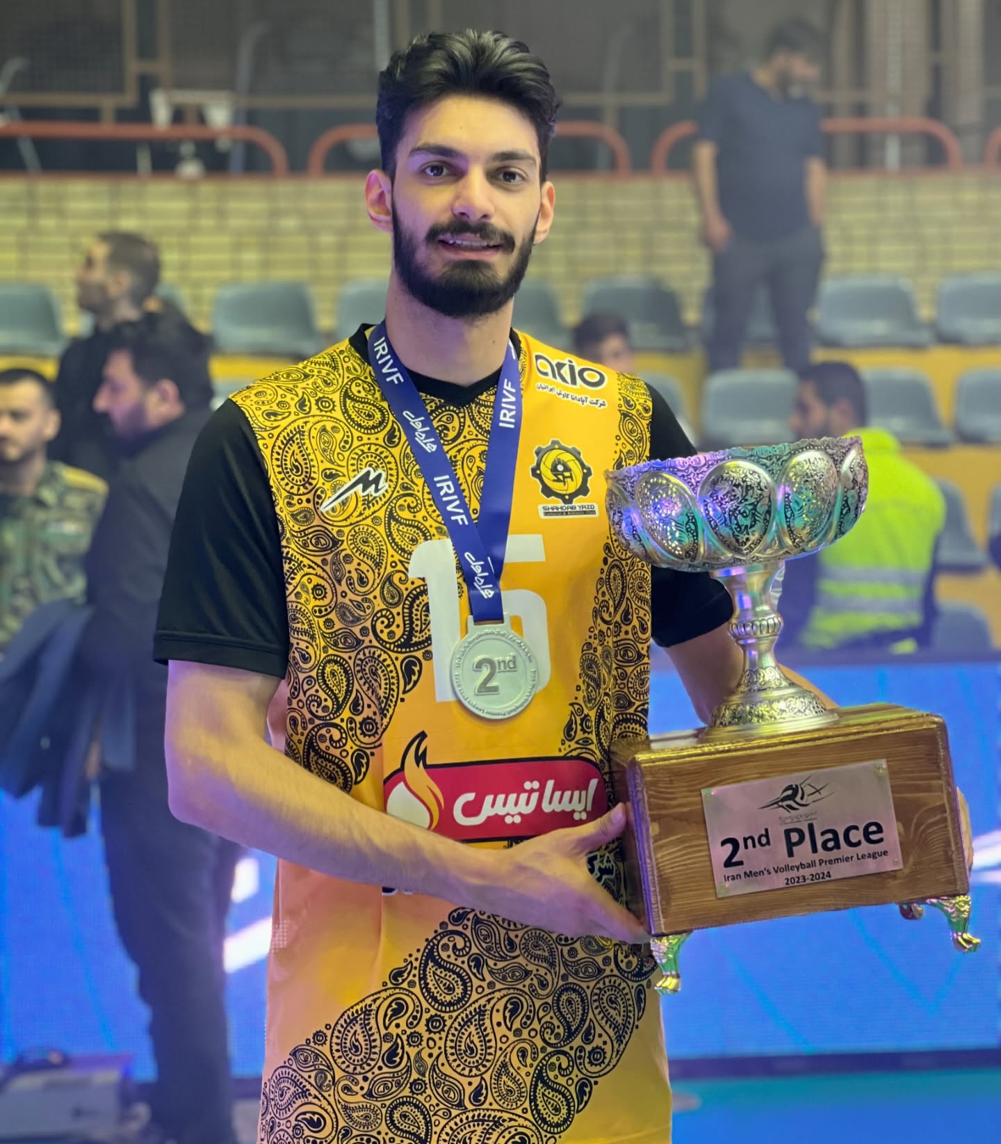 والپیپر محمد ولی زاده والیبالی 2025