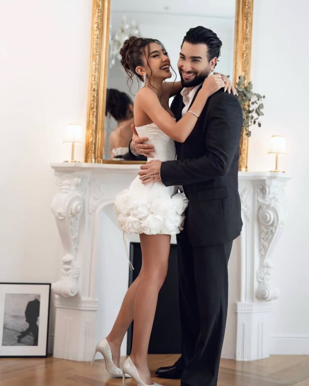 عکس عروسی حسین تهی