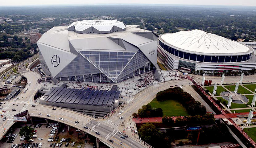 ورزشگاه مرسدس بنز آتلانتا - مجله خبری لیورپول ورزشگاه مرسدس بنز آتلانتا
