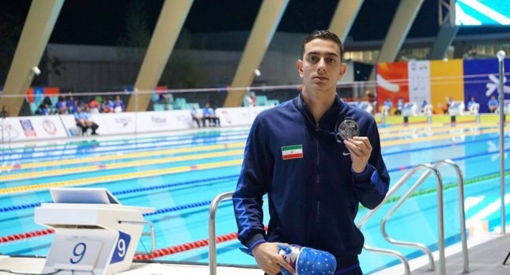 عکس علی رشیدپور شناگر - مجله خبری لیورپول عکس علی رشیدپور شناگر