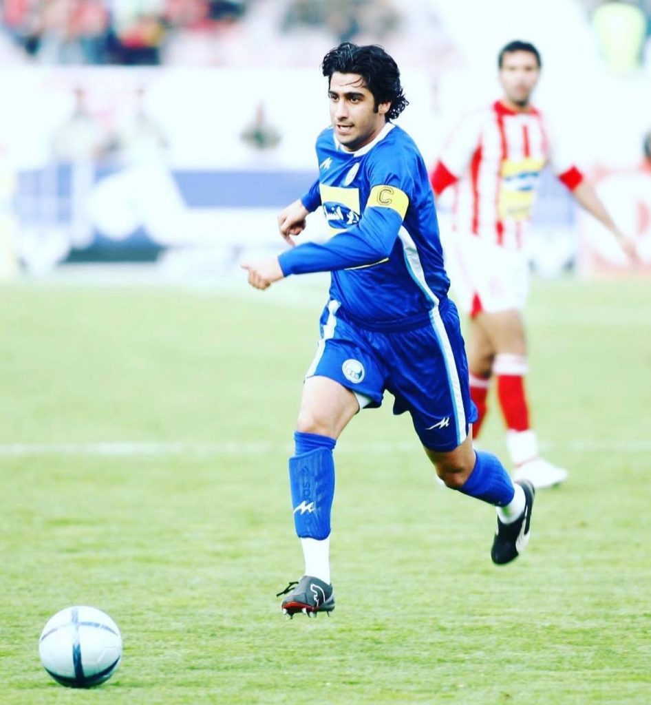 عکس فرزاد مجیدی در استقلال