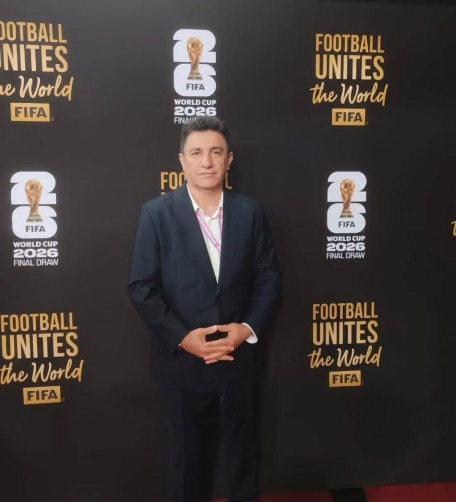 قلعه نویی در مراسم قرعه کشی جام جهانی ۲۰۲۶ - مجله خبری لیورپول قلعه نویی در مراسم قرعه کشی جام جهانی ۲۰۲۶